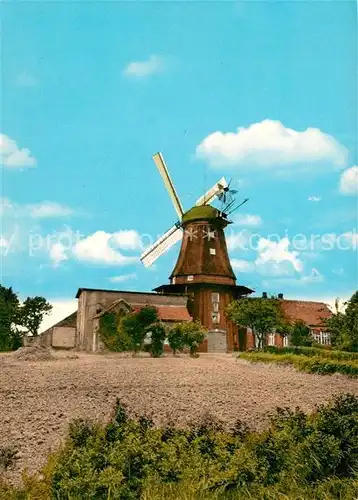 AK / Ansichtskarte Pewsum Ostfriesische Windmuehle Muehlenmuseum Kat. Krummhoern