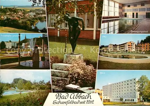 AK / Ansichtskarte Bad Abbach Bewegungsbad Trinkhalle RK II RK III Kat. Bad Abbach