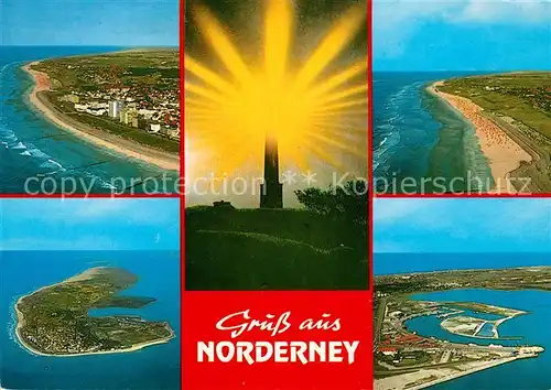 AK / Ansichtskarte Norderney Nordseebad Panoramen Kat. Norderney