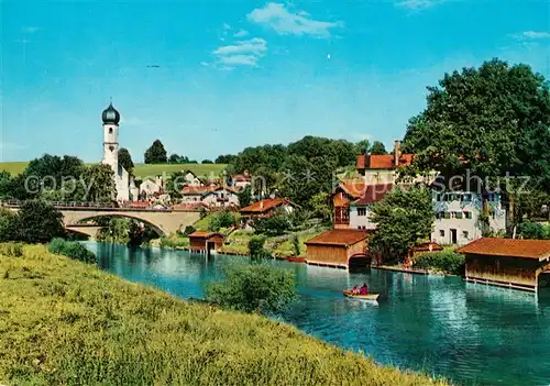 AK / Ansichtskarte Gmund Tegernsee Kirche Panorama Kat. Gmund a.Tegernsee