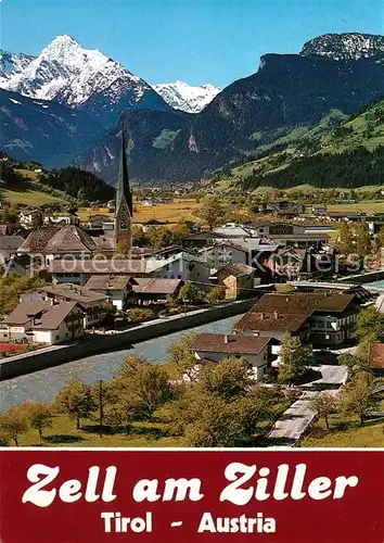 AK / Ansichtskarte Zell Ziller Tirol Panorama Kat. Zell am Ziller