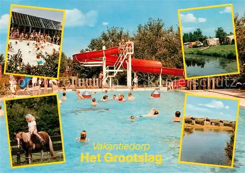 AK / Ansichtskarte Andijk Het Grootslag Schwimmbad  Kat. Niederlande