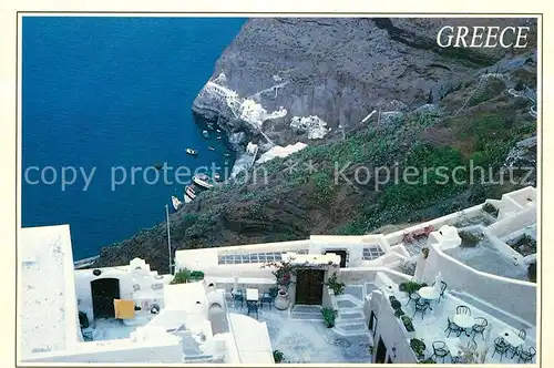 AK / Ansichtskarte Santorin Thira Thera Panorama Kat. 