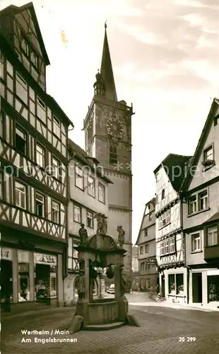 AK / Ansichtskarte Wertheim Main Engelsbrunnen Kat. Wertheim