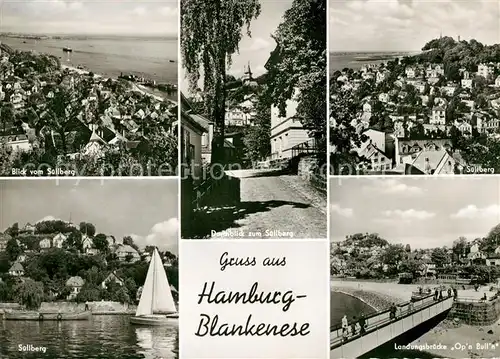 AK / Ansichtskarte Blankenese Suellberg Landungsbruecke Kat. Hamburg
