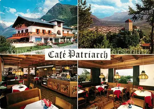AK / Ansichtskarte Dorf Tirol Cafe Patriarch Kat. Tirolo