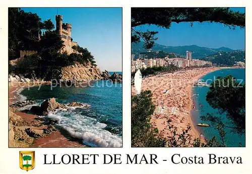 AK / Ansichtskarte Lloret de Mar Panorama Kat. Costa Brava Spanien