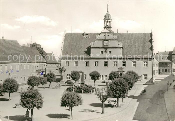AK / Ansichtskarte Belgern Elbe Markt Rathaus Kat. Belgern Nr. kn49092