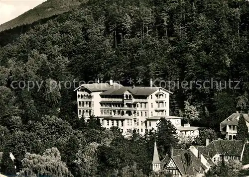 AK / Ansichtskarte Bad Harzburg Sanatorium am Burgberg Kat. Bad Harzburg