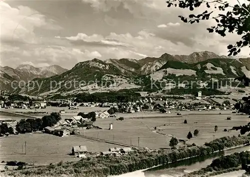 AK / Ansichtskarte Sonthofen Oberallgaeu Hintersteiner Berge Riedberger Horn Breitenberg Rotspitze Kat. Sonthofen