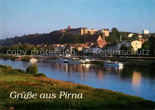 AK / Ansichtskarte Pirna Panorama Kat. Pirna