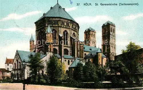 AK / Ansichtskarte Koeln Rhein St Gereonkirche Kat. Koeln