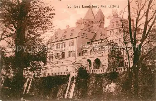 AK / Ansichtskarte Kettwig Schloss Landsberg Kat. Essen