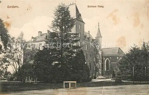 AK / Ansichtskarte Geldern Schloss Haag Kat. Geldern