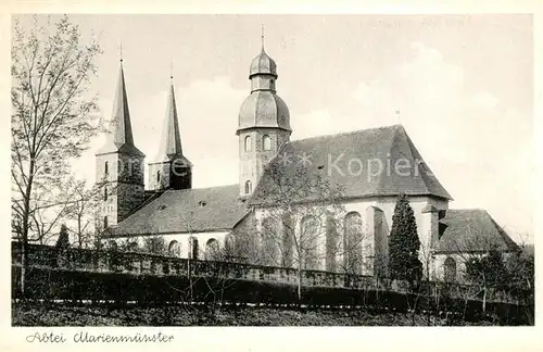 AK / Ansichtskarte Marienmuenster Abtei Klosterkirche Kat. Marienmuenster