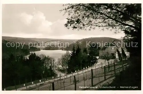 AK / Ansichtskarte Luedenscheid Landschaftspanorama Versetalsperre Kat. Luedenscheid