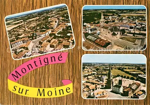 AK / Ansichtskarte Montigne sur Moine Fliegeraufnahme Kat. Montfaucon Montigne