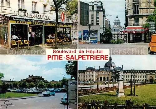 AK / Ansichtskarte Paris Boulevard de Hopital Pitie Salpetriere Kat. Paris