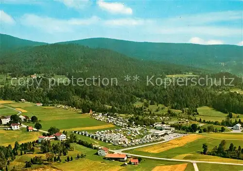 AK / Ansichtskarte Neureichenau Fliegeraufnahme Camping Knaus Kat. Neureichenau