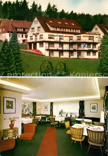AK / Ansichtskarte Altenau Harz Hotel Bergquell Kat. Altenau