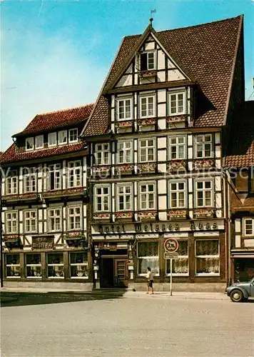 AK / Ansichtskarte Bad Gandersheim Hotel Weisses Ross Kat. Bad Gandersheim