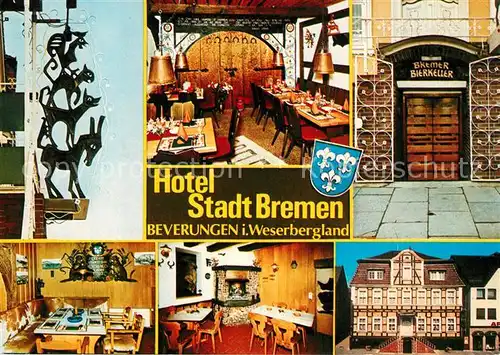AK / Ansichtskarte Beverungen Hotel Stadt Bremen Kat. Beverungen