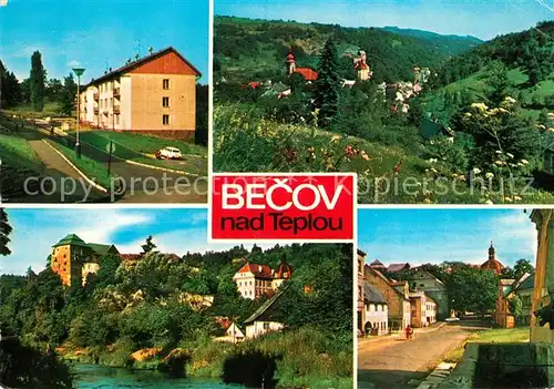 AK / Ansichtskarte Becov nad Teplou Panorama