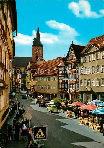 AK / Ansichtskarte Wertheim Main Markt Kat. Wertheim