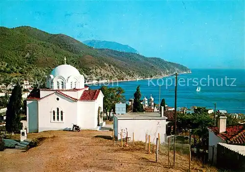 AK / Ansichtskarte Griechenland Greece Limni Evias Kirche Kat. Griechenland