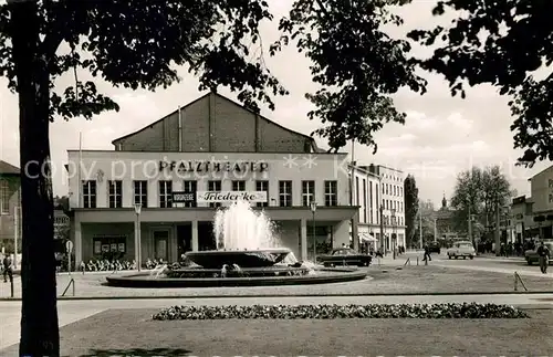 AK / Ansichtskarte Kaiserslautern Pfalztheater Fackelrondell Kat. Kaiserslautern