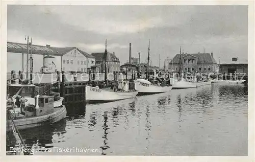 AK / Ansichtskarte Esbjerg Fra Fiskerihavnen Kat. Esbjerg