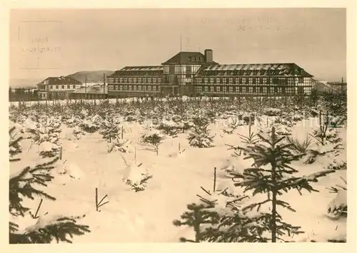 AK / Ansichtskarte Winterberg Hochsauerland Winterlandschaft mit Kurhaus Kat. Winterberg