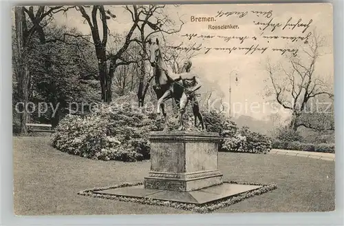 AK / Ansichtskarte Bremen Rosselenker Denkmal Kat. Bremen