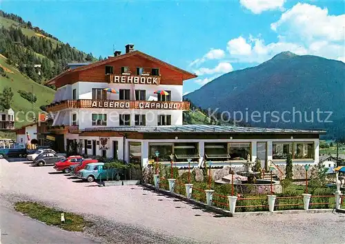 AK / Ansichtskarte San Candido Suedtirol Albergo Capriolo Gasthof zum Rehbock Kat. Innichen Pustertal