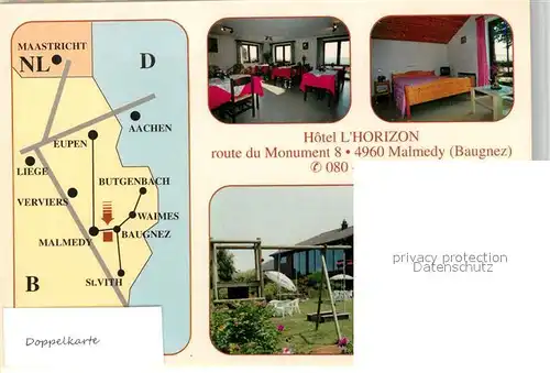 AK / Ansichtskarte Malmedy Wallonie Hotel l Horizon Kat. Verviers