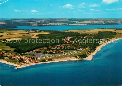 AK / Ansichtskarte Hohwacht Ostseebad Fliegeraufnahme Kat. Hohwacht (Ostsee)