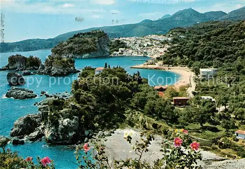 AK / Ansichtskarte Epirus Fliegeraufnahme Parga Panorama