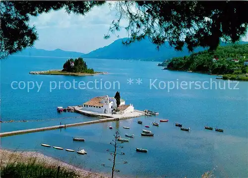 AK / Ansichtskarte Corfu Korfu Kloster Vlacherena Pontikonissi Kat. Griechenland