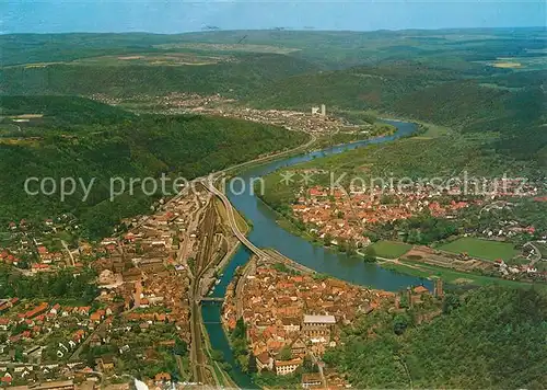 AK / Ansichtskarte Wertheim Main Fliegeraufnahme Kat. Wertheim