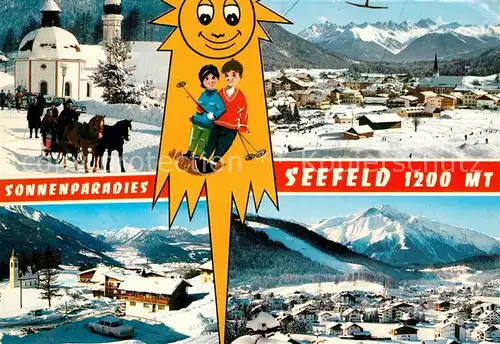 AK / Ansichtskarte Seefeld Tirol Winterlandschaft Kat. Seefeld in Tirol