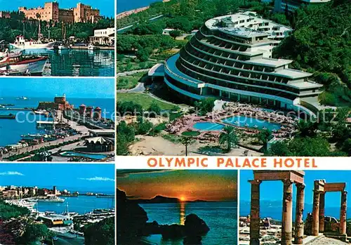 AK / Ansichtskarte Rhodos Rhodes aegaeis Olympic Palace Hotel Kat. 