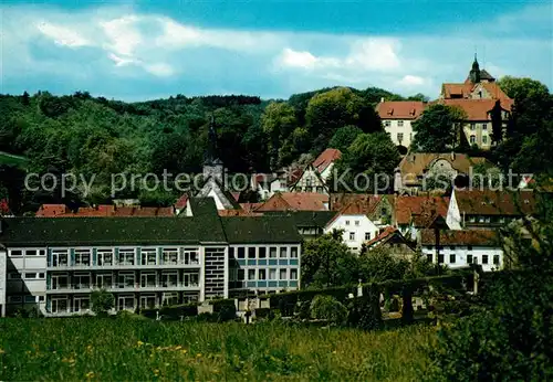 AK / Ansichtskarte Bad Iburg mit Krankenhaus und Schloss Kat. Bad Iburg