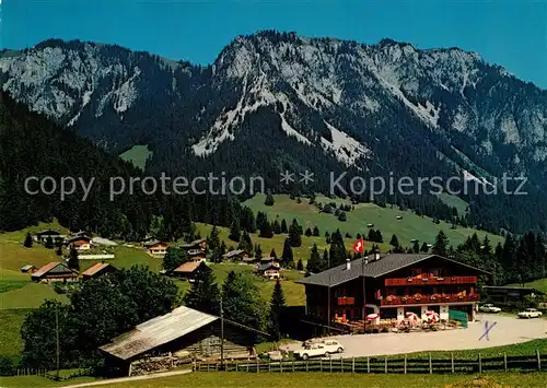 AK / Ansichtskarte Schwenden Diemtigtal Restaurant Spillgerten Kat. Schwenden Diemtigtal