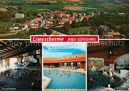 AK / Ansichtskarte Goegging Bad Limestherme Schwimmbad Kat. Neustadt a.d.Donau