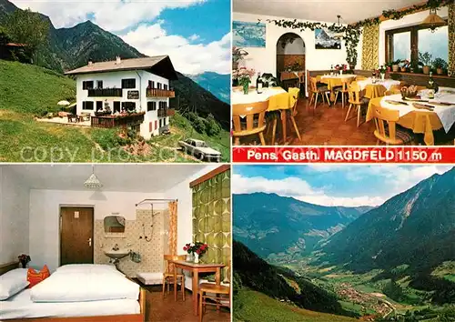 AK / Ansichtskarte St Martin Passeier Pension Gasthof Magdfeld