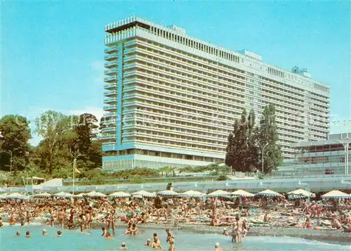 AK / Ansichtskarte Sotschi Hotelanlage Strand Kat. Russische Foederation