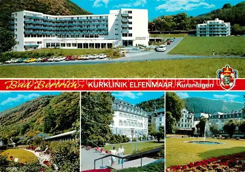 AK / Ansichtskarte Bad Bertrich Kurklinik Elfenmaar Kuranlagen Kat. Bad Bertrich