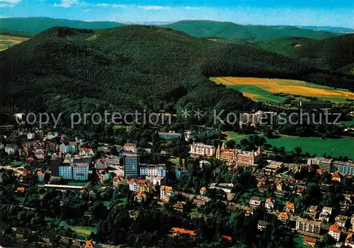 AK / Ansichtskarte Bad Wildungen Fliegeraufnahme Kurviertel Kat. Bad Wildungen