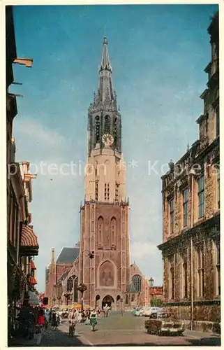 AK / Ansichtskarte Delft Nieuwe Kerk Kirche Kat. Delft