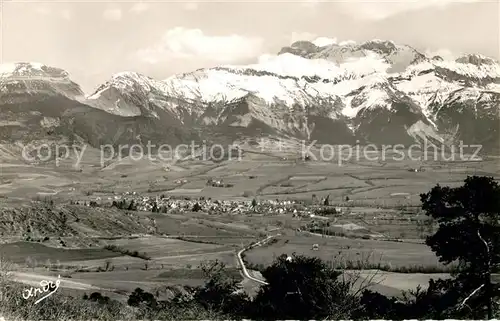 AK / Ansichtskarte Mens Vue generale Le Chatel et l Obiou Alpes Kat. Mens